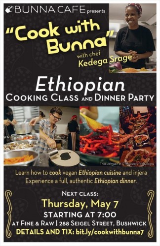 Ethiopian Vegan Cooking With Bunna - 07.05.15