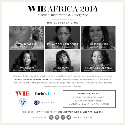 The Global Leader - WIE AFRICA Symposium 2014 - 03.05.14