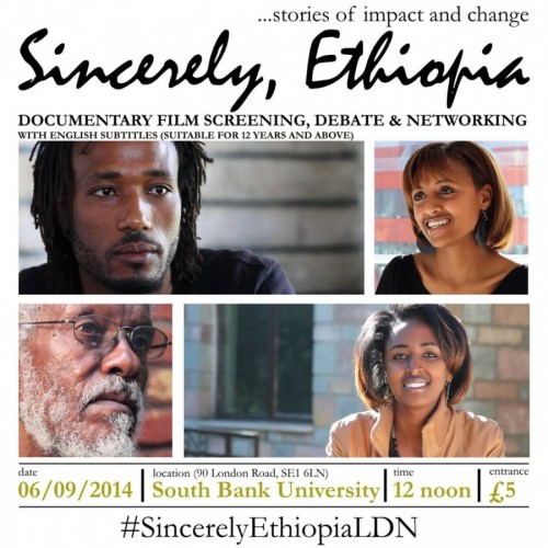 #SincerelyEthiopiaLDN Screening Trailer