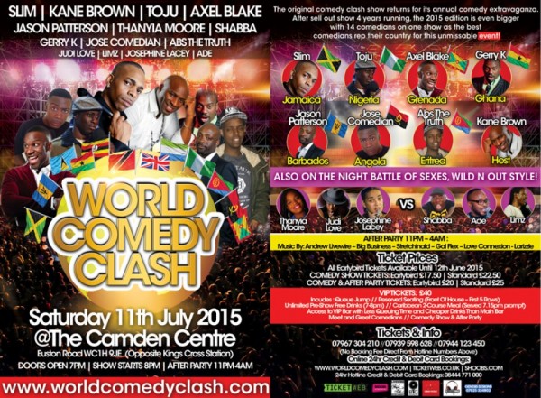 World Comedy Clash - 11.07.15