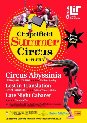Circus Abyssinia At Chapelfield Summer Circus
