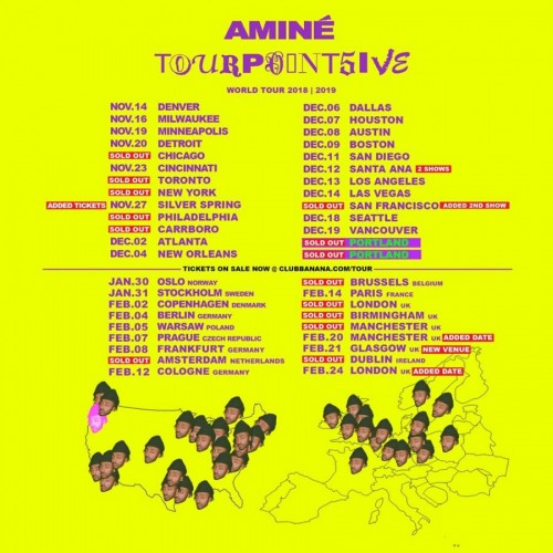 Aminé TourPointFive Tour