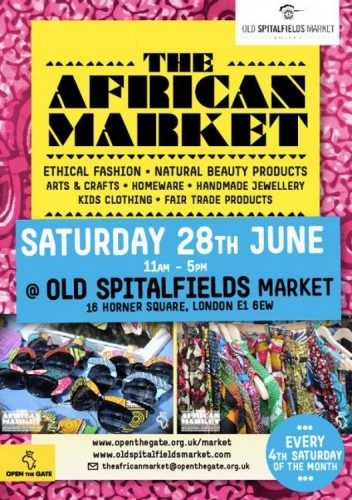 Open The Gate Presents The African Market -  28.06.14