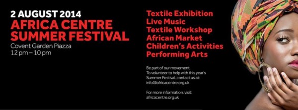 Africa Centre Summer Festival London - 02.08.14