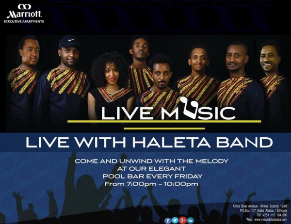 Heleta Band Live Marriott Executive Apartments Addis Ababa