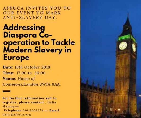 African Diaspora Co-operation Against Modern Slavery in Europe