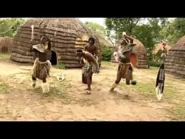 Zulu Girls show their Wedding Dance.